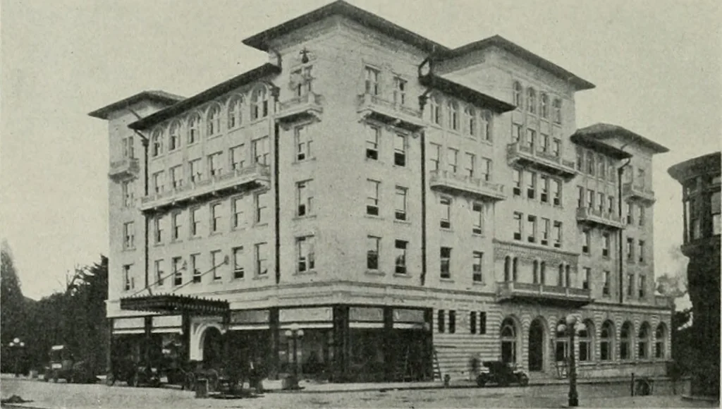 An illustration from The Architect & engineer of California and the Pacific Coast, 1905, leaf 169