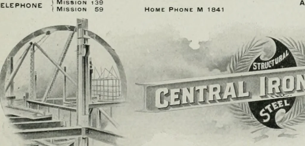 An illustration from The Architect & engineer of California and the Pacific Coast, 1905, leaf 174
