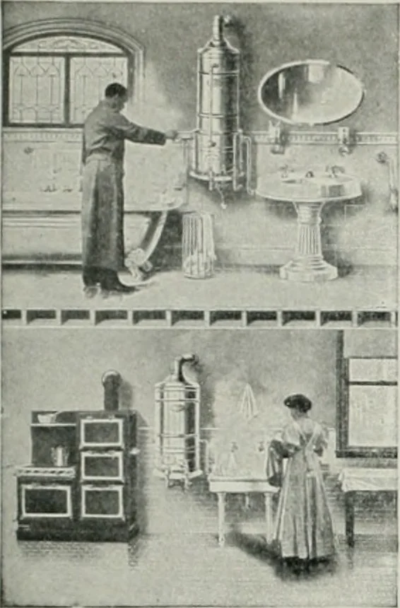 An illustration from The Architect & engineer of California and the Pacific Coast, 1905, leaf 184