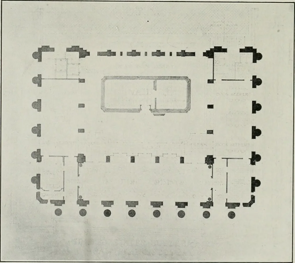 An illustration from The Architect & engineer of California and the Pacific Coast, 1905, leaf 203