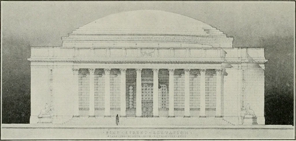 An illustration from The Architect & engineer of California and the Pacific Coast, 1905, leaf 209