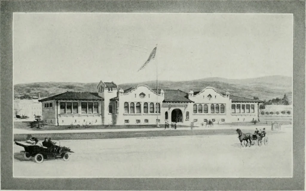 An illustration from The Architect & engineer of California and the Pacific Coast, 1905, leaf 222