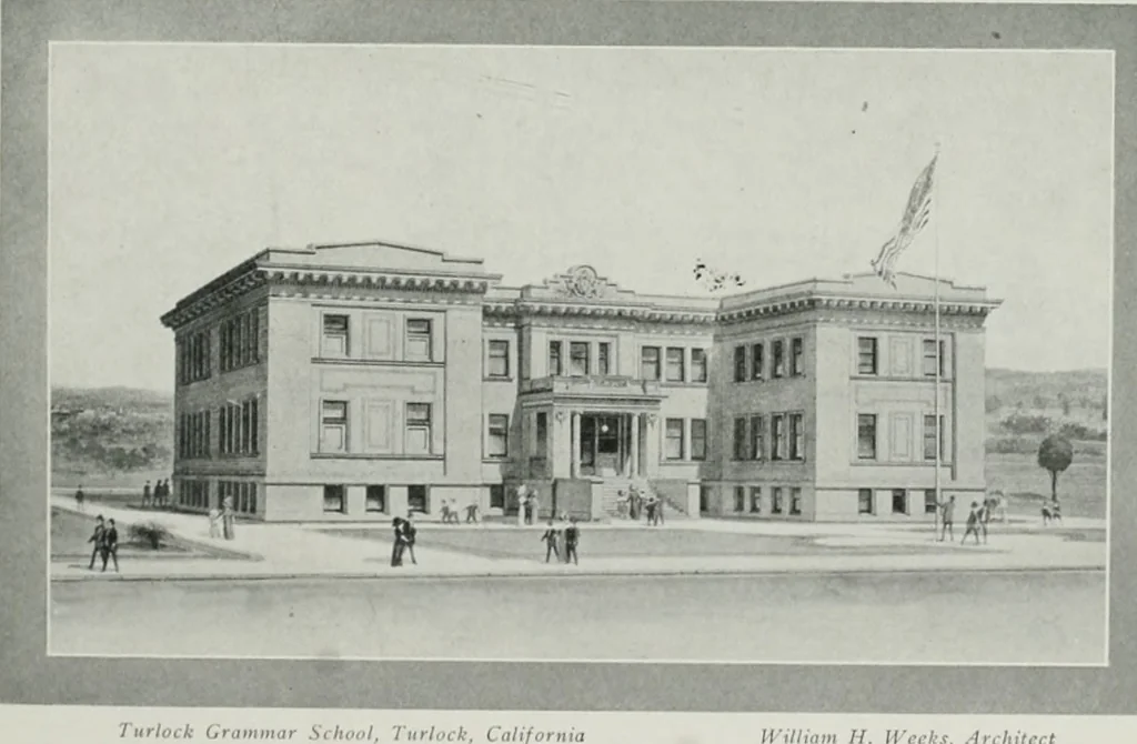 An illustration from The Architect & engineer of California and the Pacific Coast, 1905, leaf 224