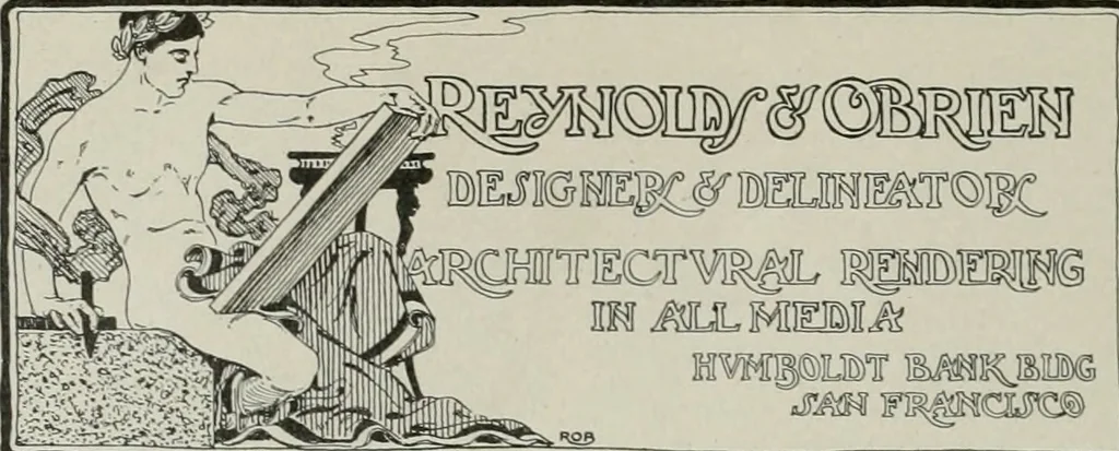 An illustration from The Architect & engineer of California and the Pacific Coast, 1905, leaf 271