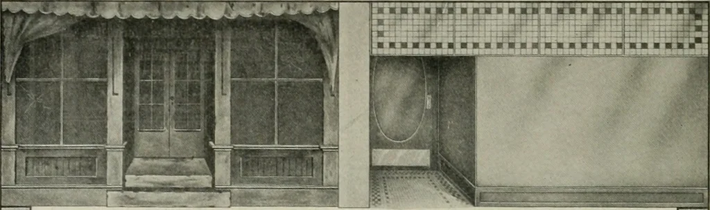 An illustration from The Architect & engineer of California and the Pacific Coast, 1905, leaf 315