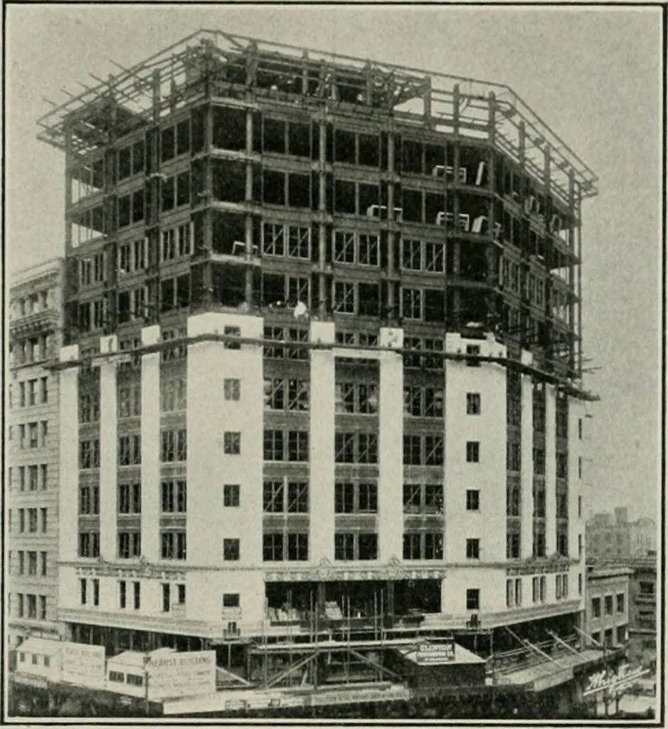 An illustration from The Architect & engineer of California and the Pacific Coast, 1905, leaf 320