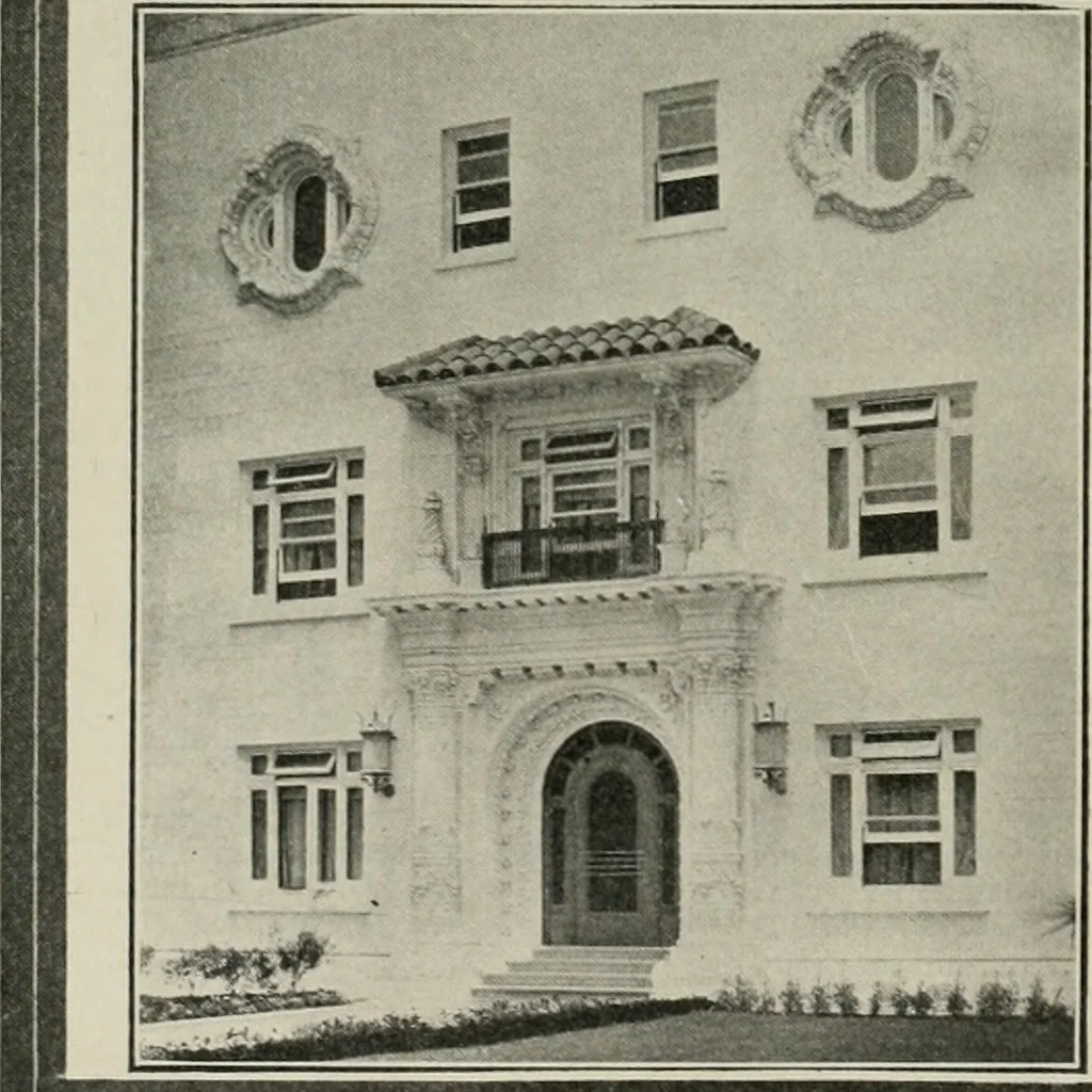 An illustration from The Architect & engineer of California and the Pacific Coast, 1905, leaf 323