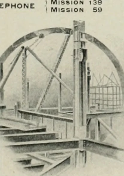 An illustration from The Architect & engineer of California and the Pacific Coast, 1905, leaf 328