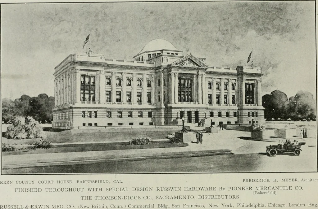 An illustration from The Architect & engineer of California and the Pacific Coast, 1905, leaf 33
