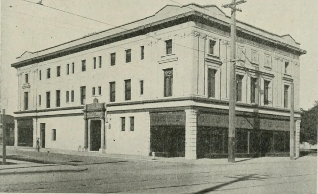 An illustration from The Architect & engineer of California and the Pacific Coast, 1905, leaf 340