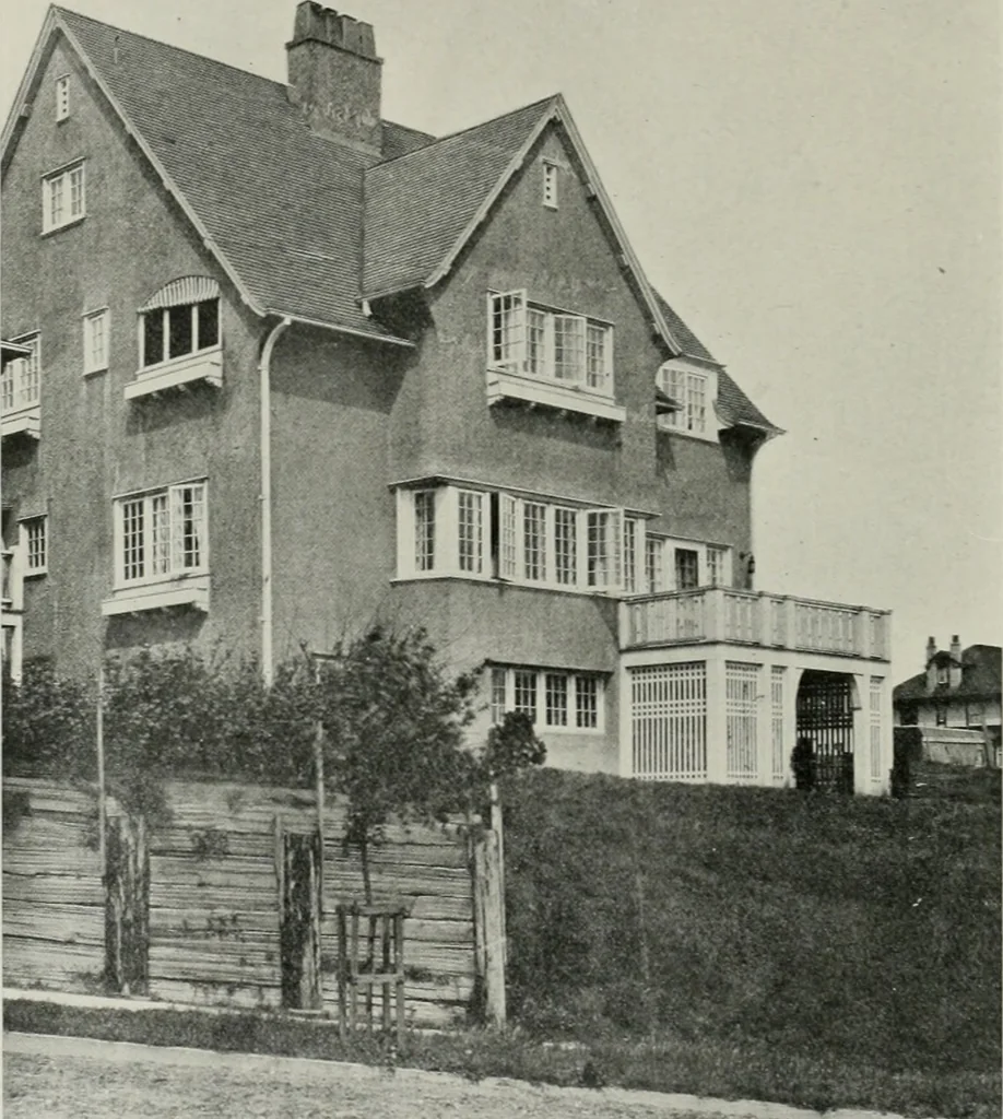 An illustration from The Architect & engineer of California and the Pacific Coast, 1905, leaf 353