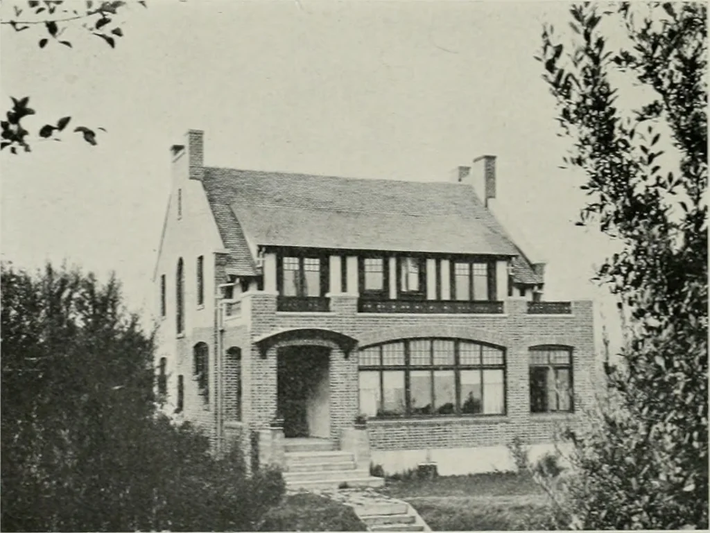 An illustration from The Architect & engineer of California and the Pacific Coast, 1905, leaf 357