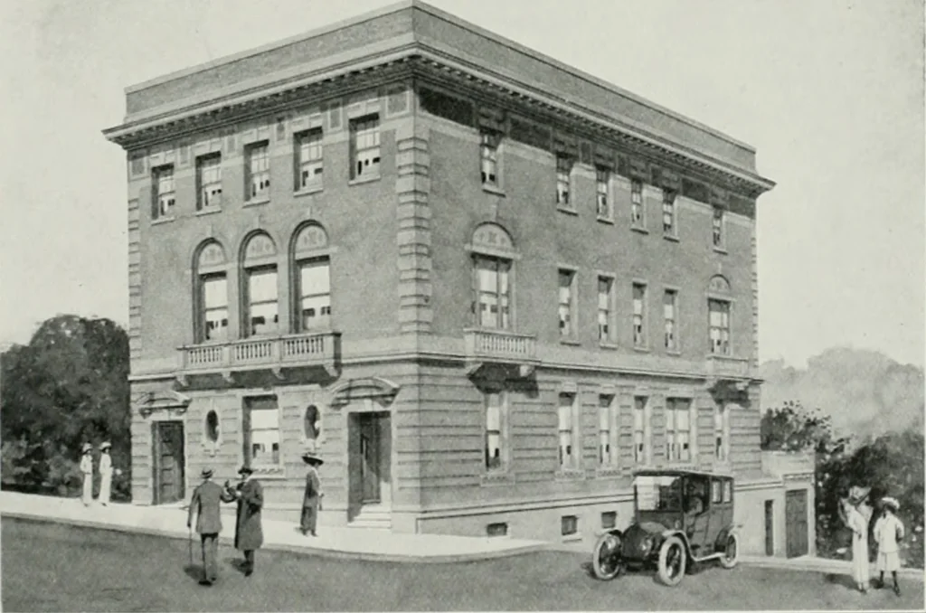 An illustration from The Architect & engineer of California and the Pacific Coast, 1905, leaf 372