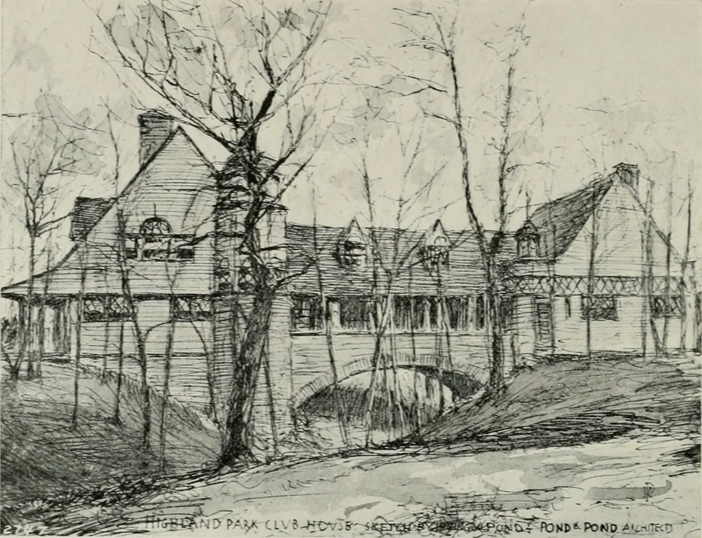 An illustration from The Architect & engineer of California and the Pacific Coast, 1905, leaf 381