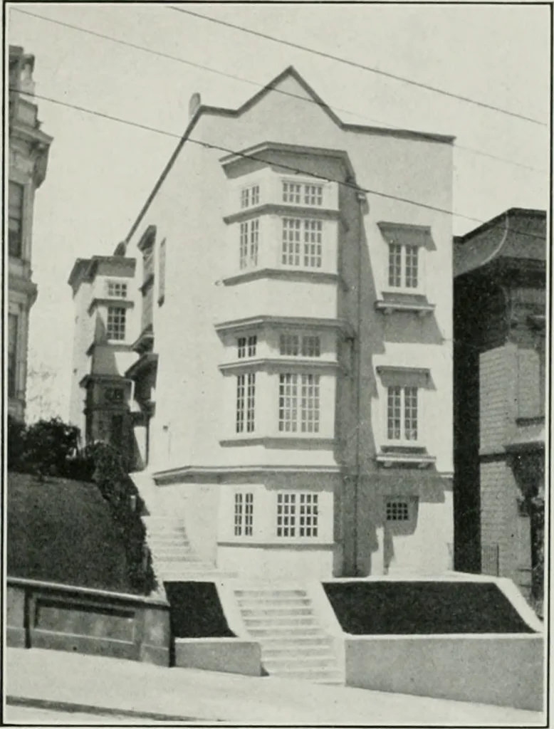 An illustration from The Architect & engineer of California and the Pacific Coast, 1905, leaf 386