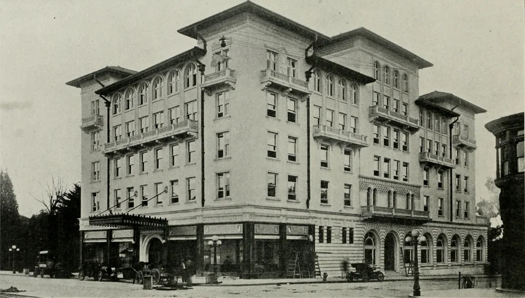 An illustration from The Architect & engineer of California and the Pacific Coast, 1905, leaf 43