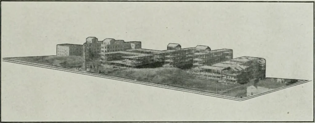 An illustration from The Architect & engineer of California and the Pacific Coast, 1905, leaf 44