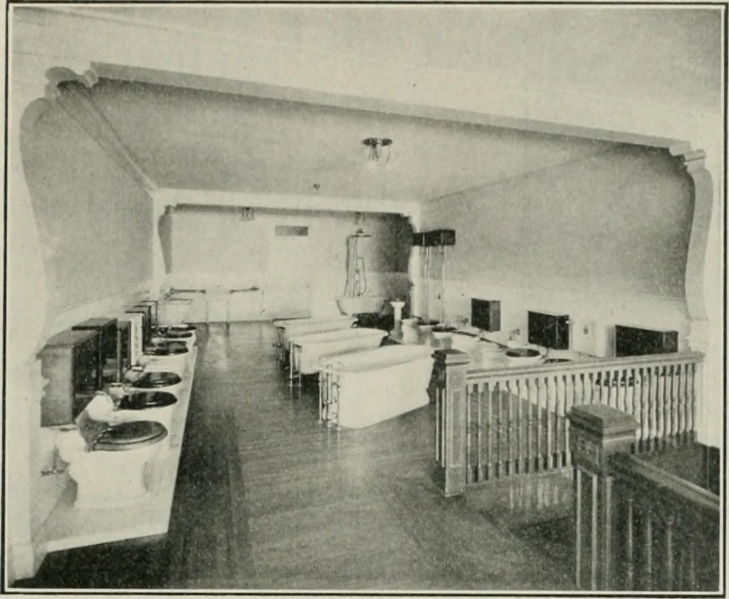 An illustration from The Architect & engineer of California and the Pacific Coast, 1905, leaf 448