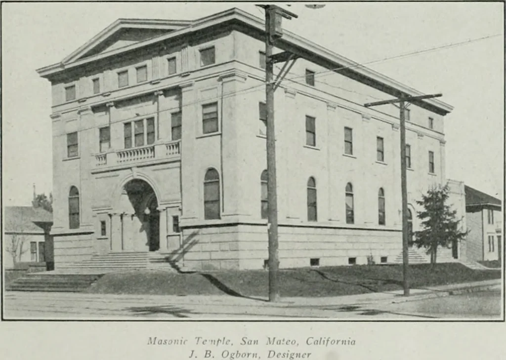 An illustration from The Architect & engineer of California and the Pacific Coast, 1905, leaf 52