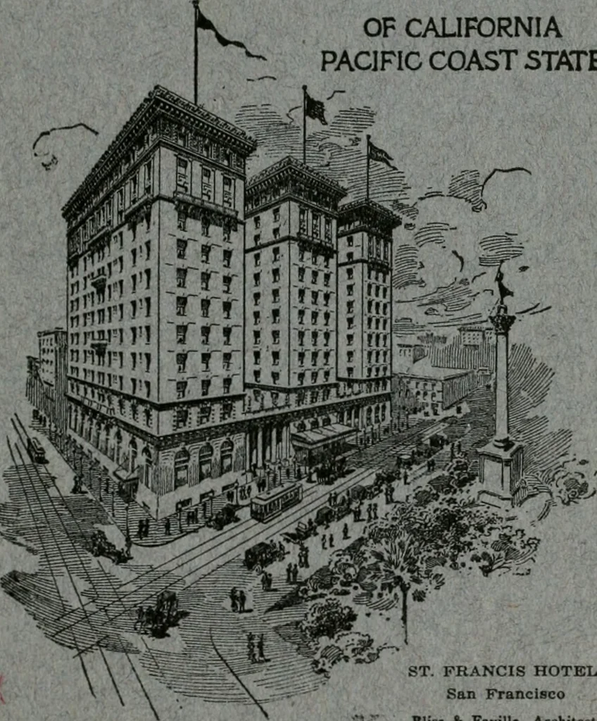 An illustration from The Architect & engineer of California and the Pacific Coast, 1905, leaf 8