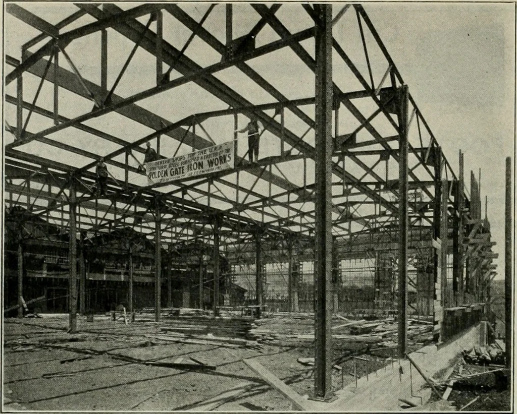 An illustration from The Architect & engineer of California and the Pacific Coast, 1905, leaf 133