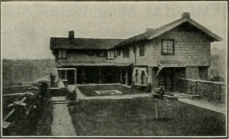 An illustration from The Architect & engineer of California and the Pacific Coast, 1905, leaf 155