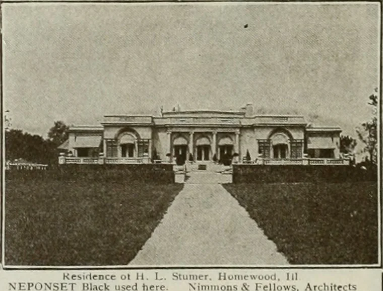 An illustration from The Architect & engineer of California and the Pacific Coast, 1905, leaf 169
