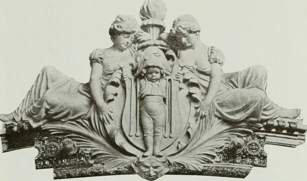 An illustration from The Architect & engineer of California and the Pacific Coast, 1905, leaf 196