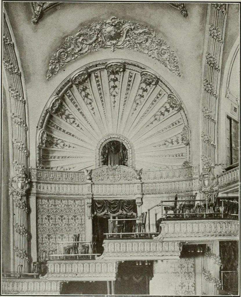 An illustration from The Architect & engineer of California and the Pacific Coast, 1905, leaf 203