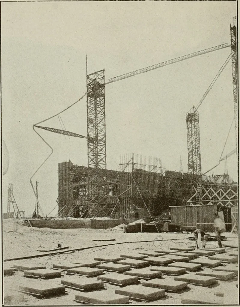 An illustration from The Architect & engineer of California and the Pacific Coast, 1905, leaf 227