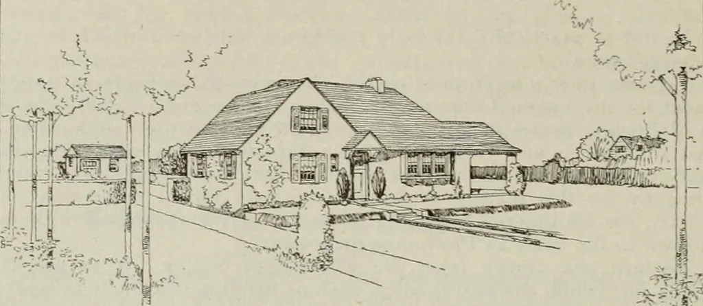 An illustration from The Architect & engineer of California and the Pacific Coast, 1905, leaf 251