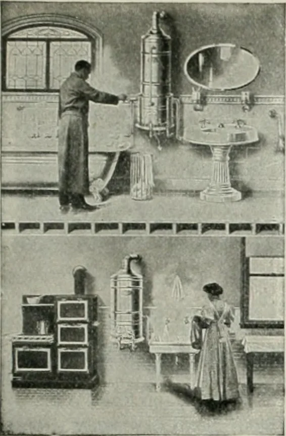 An illustration from The Architect & engineer of California and the Pacific Coast, 1905, leaf 28