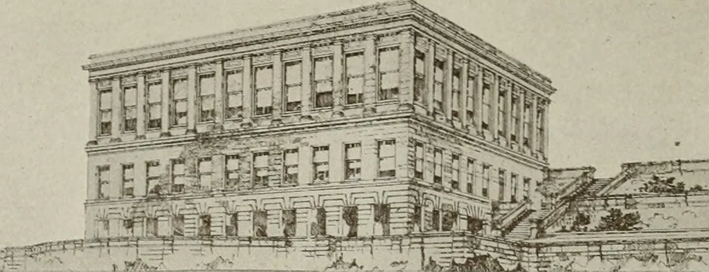 An illustration from The Architect & engineer of California and the Pacific Coast, 1905, leaf 283