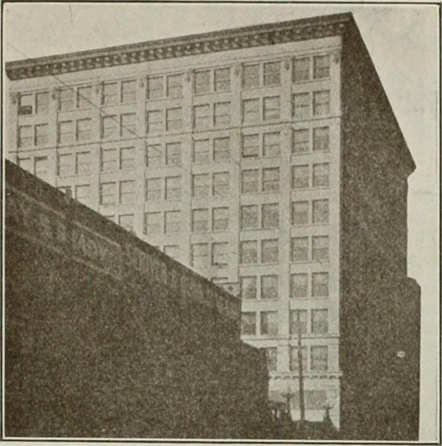 An illustration from The Architect & engineer of California and the Pacific Coast, 1905, leaf 320