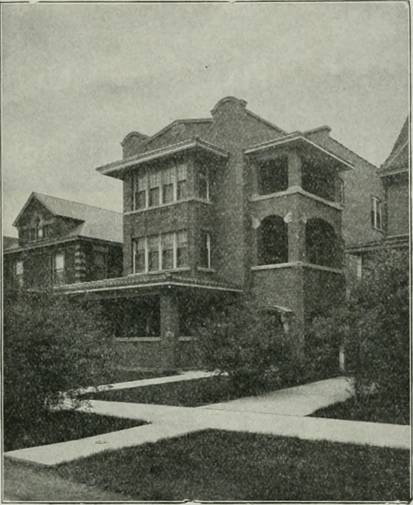 An illustration from The Architect & engineer of California and the Pacific Coast, 1905, leaf 328