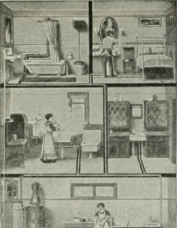 An illustration from The Architect & engineer of California and the Pacific Coast, 1905, leaf 344