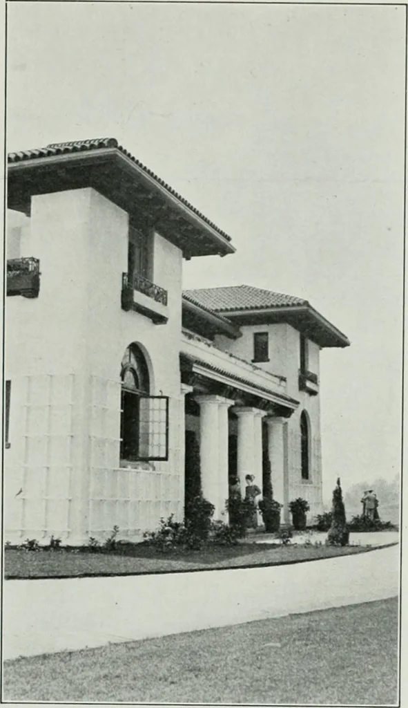 An illustration from The Architect & engineer of California and the Pacific Coast, 1905, leaf 364