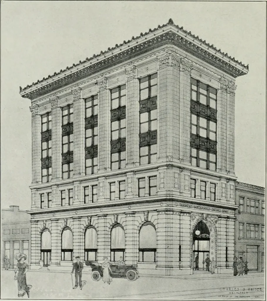 An illustration from The Architect & engineer of California and the Pacific Coast, 1905, leaf 369