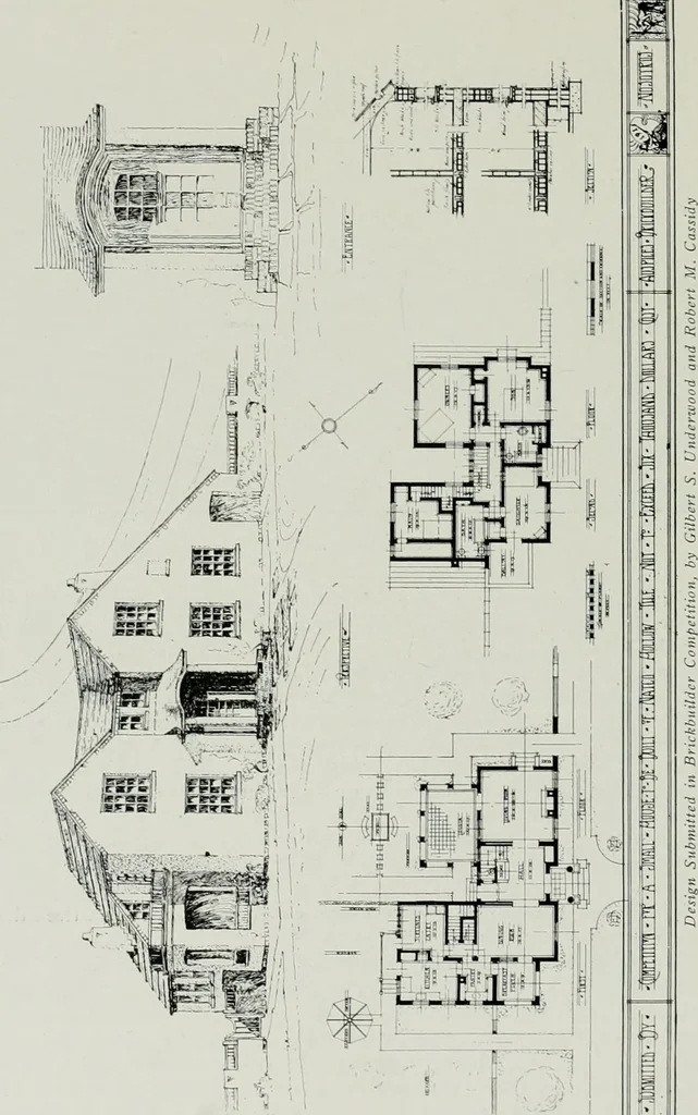 An illustration from The Architect & engineer of California and the Pacific Coast, 1905, leaf 385