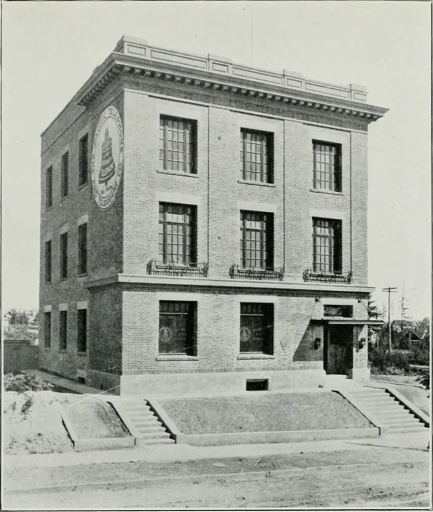 An illustration from The Architect & engineer of California and the Pacific Coast, 1905, leaf 50
