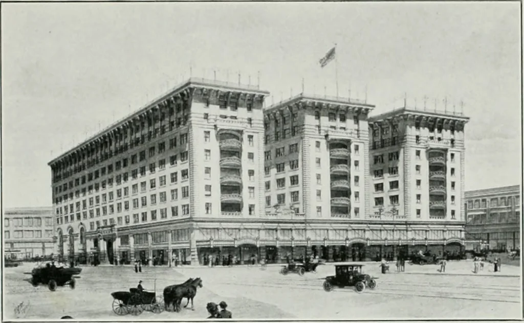 An illustration from The Architect & engineer of California and the Pacific Coast, 1905, leaf 54