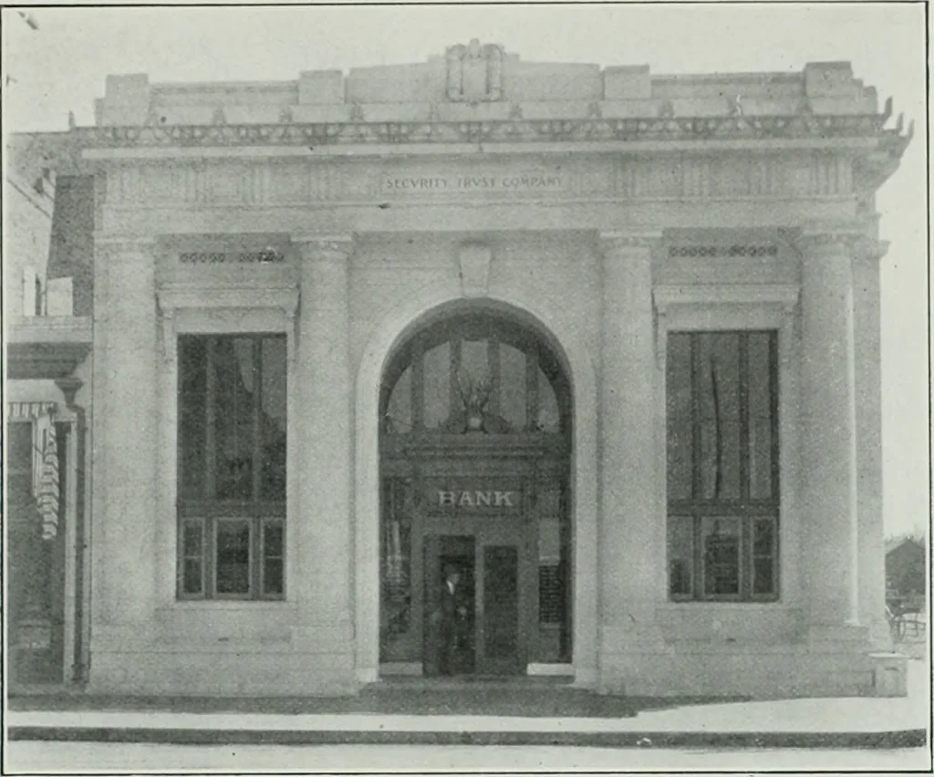 An illustration from The Architect & engineer of California and the Pacific Coast, 1905, leaf 58