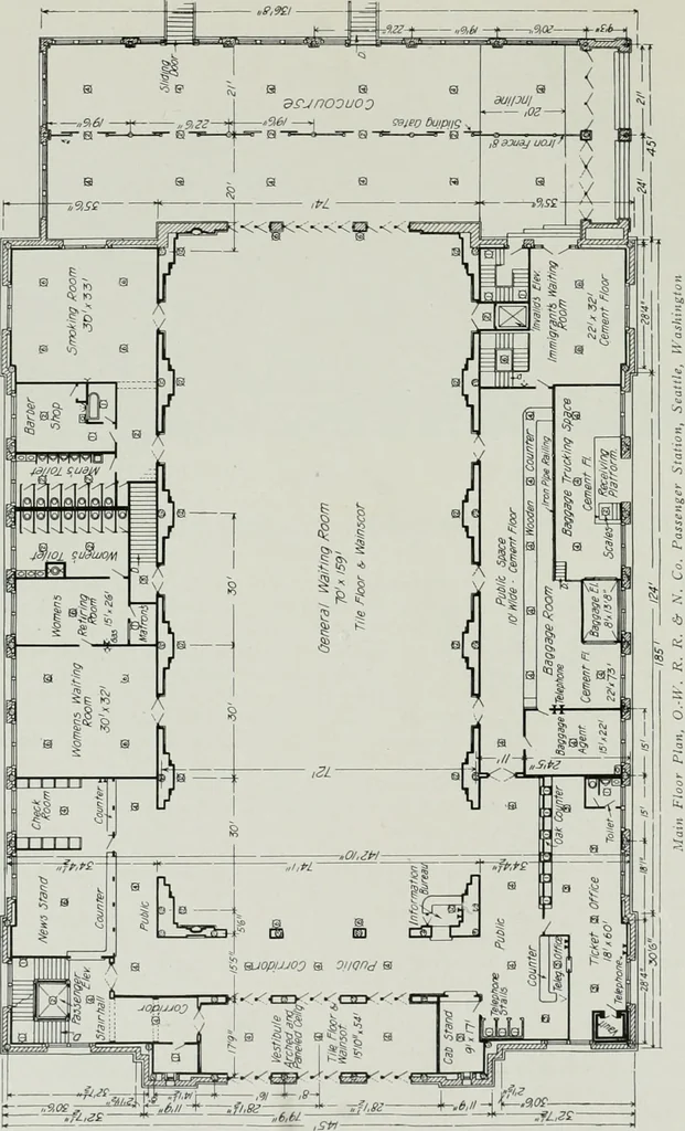 An illustration from The Architect & engineer of California and the Pacific Coast, 1905, leaf 69