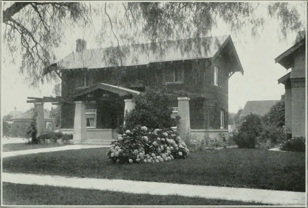 An illustration from The Architect & engineer of California and the Pacific Coast, 1905, leaf 86
