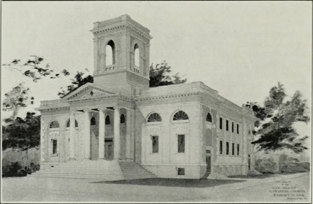 An illustration from The Architect & engineer of California and the Pacific Coast, 1905, leaf 87