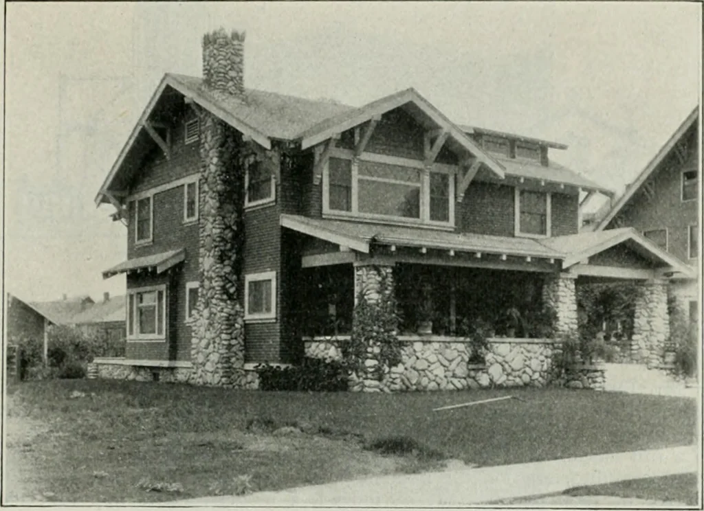 An illustration from The Architect & engineer of California and the Pacific Coast, 1905, leaf 88