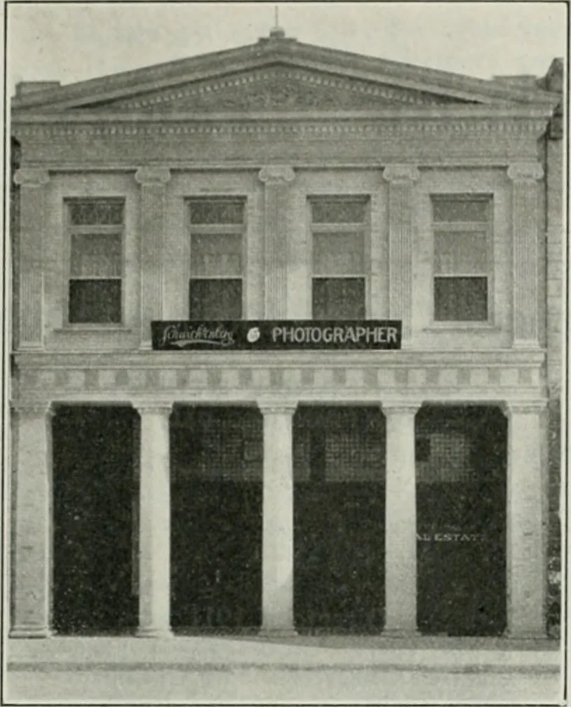 An illustration from The Architect & engineer of California and the Pacific Coast, 1905, leaf 90