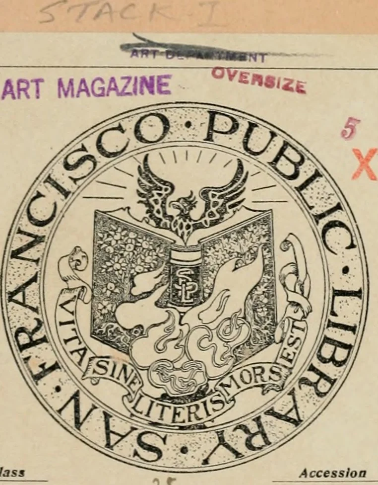 An illustration from The Architect & engineer of California and the Pacific Coast, 1905, leaf 1