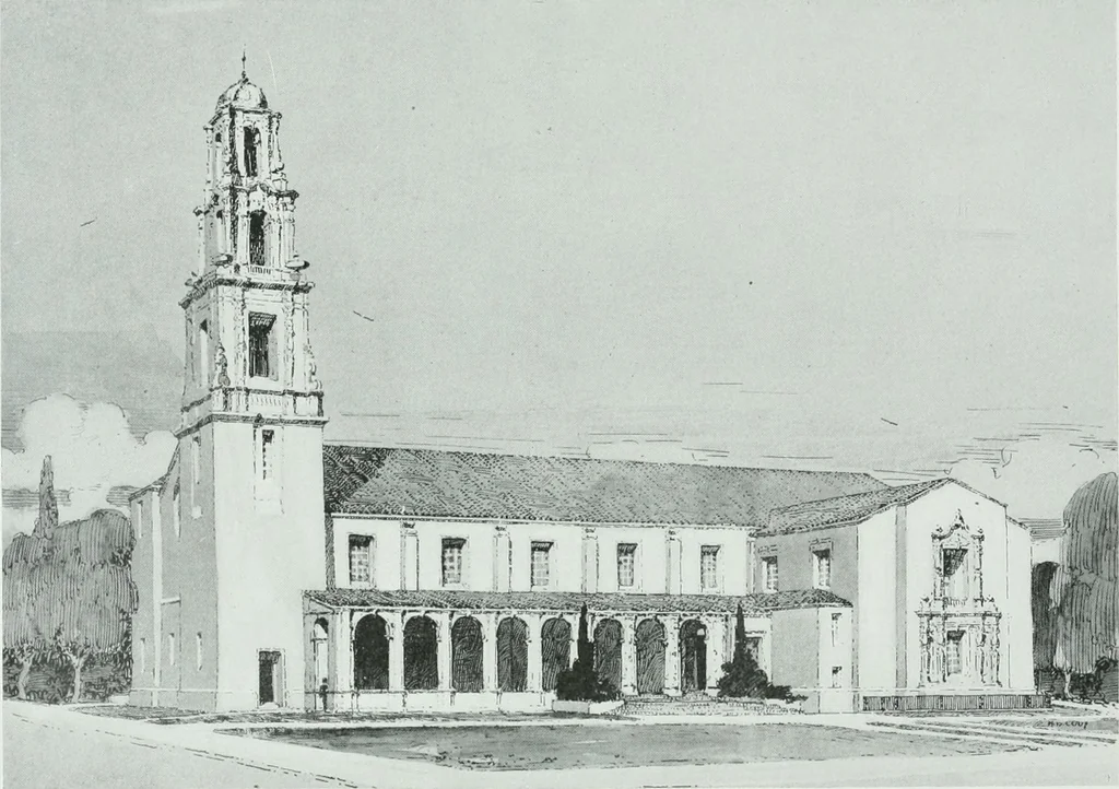 An illustration from The Architect & engineer of California and the Pacific Coast, 1905, leaf 114