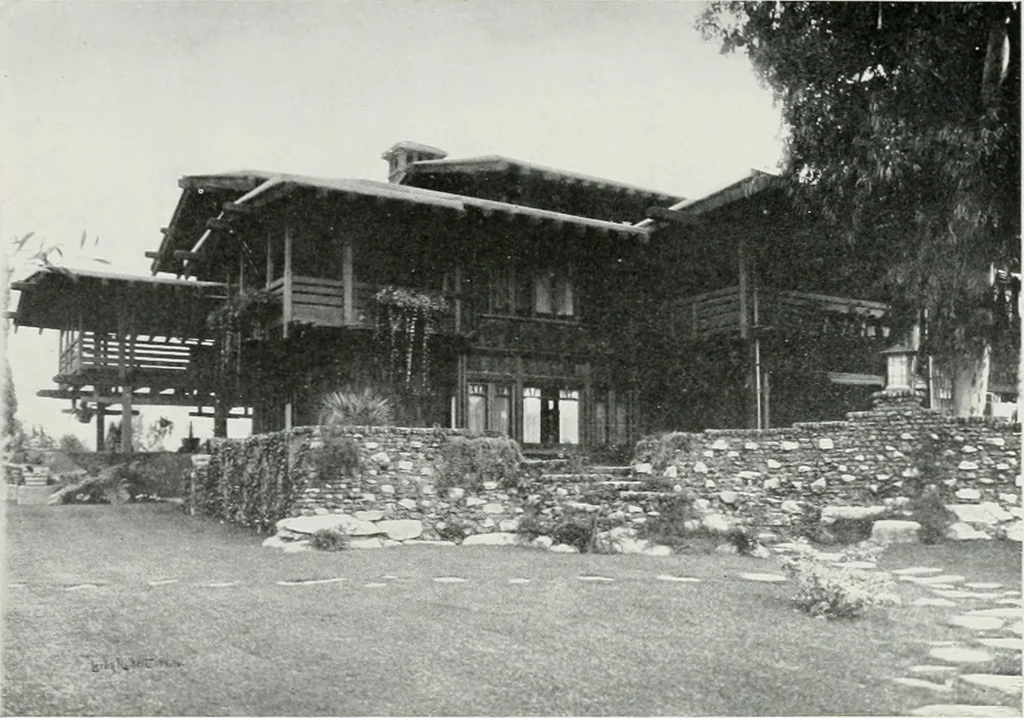 An illustration from The Architect & engineer of California and the Pacific Coast, 1905, leaf 119